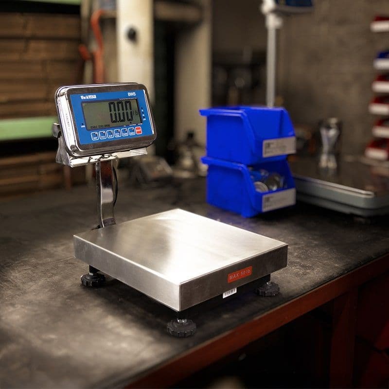 Stainless steel bench scale with digital indicator